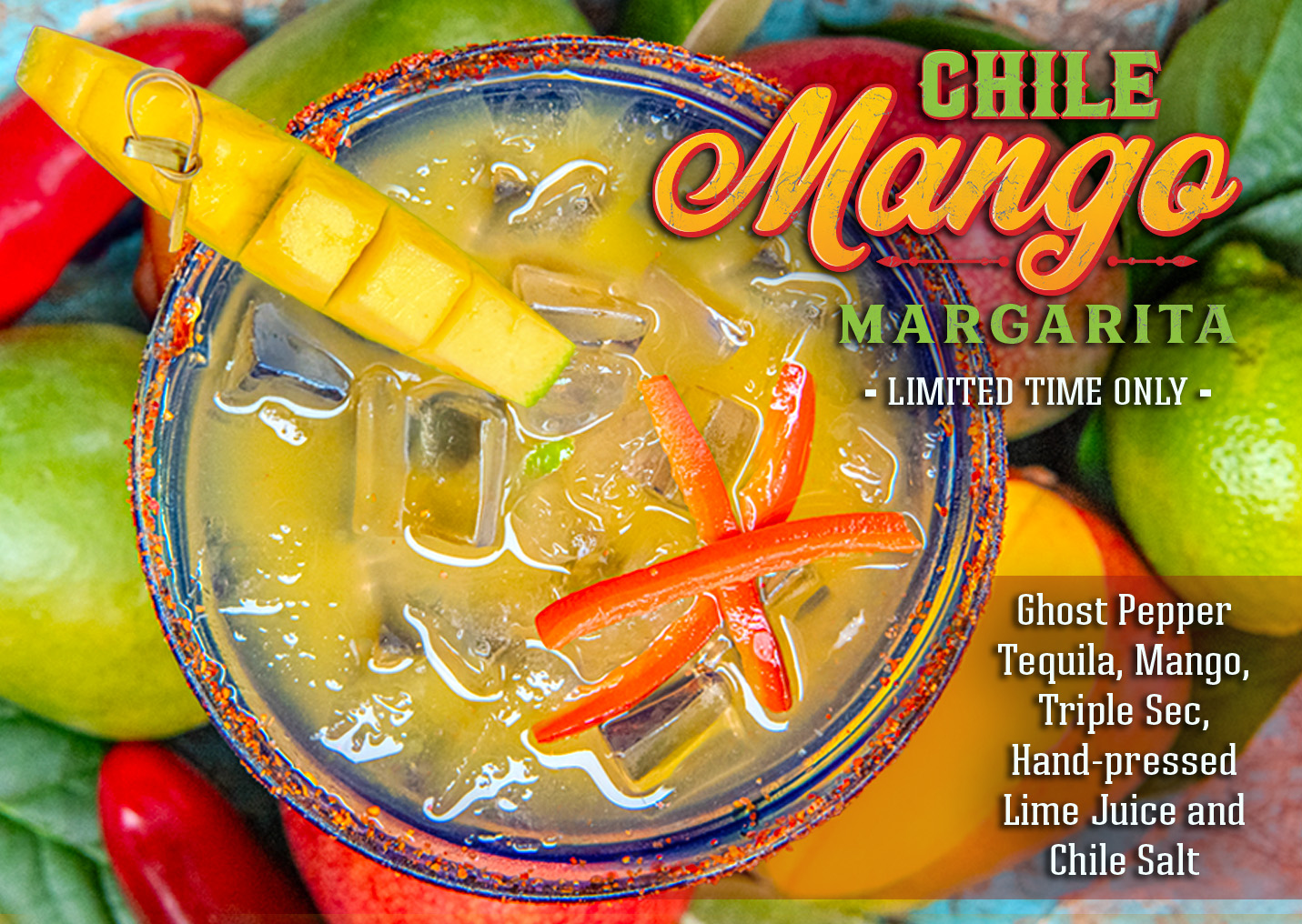 Chile Mango Margarita is back at Lupe Tortilla