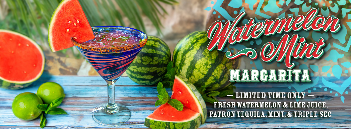 Watermelon Mint margarita is back at Lupe Tortilla